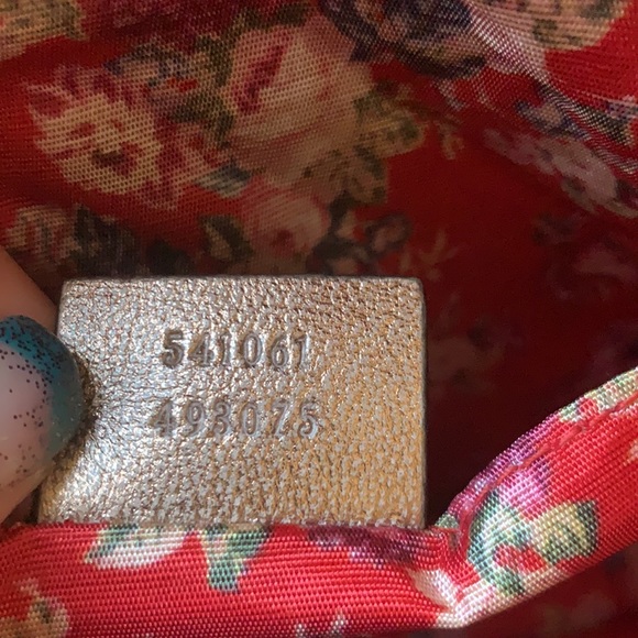 Gucci Pink & Blue Metallic Trapuntata - Picture 9 of 11